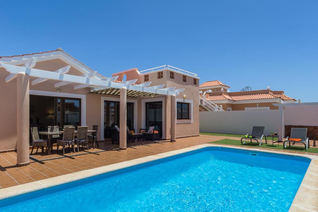 Villa With Private Pool, Near Beach And Golf Caleta De Fuste- Villa Charlotte كوستا دي أنتيجوا المظهر الخارجي الصورة