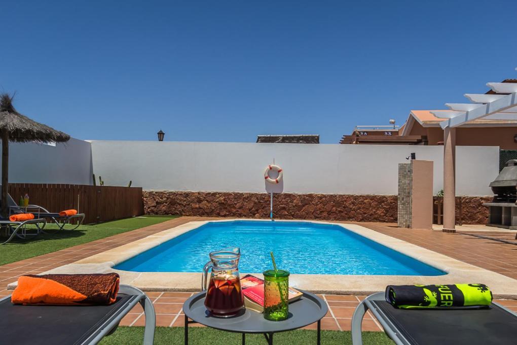 Villa With Private Pool, Near Beach And Golf Caleta De Fuste- Villa Charlotte كوستا دي أنتيجوا المظهر الخارجي الصورة