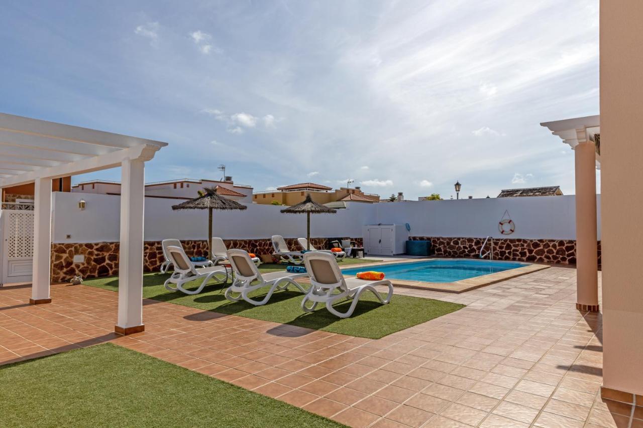 Villa With Private Pool, Near Beach And Golf Caleta De Fuste- Villa Charlotte كوستا دي أنتيجوا المظهر الخارجي الصورة