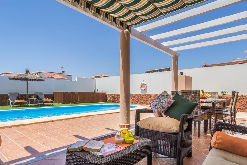 Villa With Private Pool, Near Beach And Golf Caleta De Fuste- Villa Charlotte كوستا دي أنتيجوا المظهر الخارجي الصورة