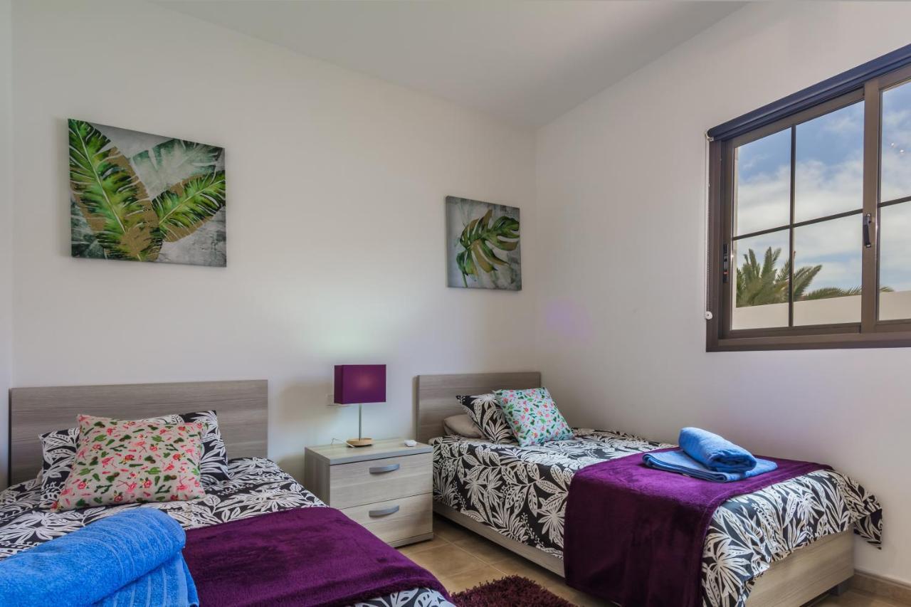 Villa With Private Pool, Near Beach And Golf Caleta De Fuste- Villa Charlotte كوستا دي أنتيجوا المظهر الخارجي الصورة
